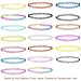 Paxcoo 20Pcs Black Tattoo Choker Necklaces Cute Neck Chockers for Women Teen Gilrs