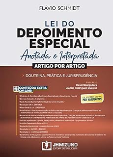Livro Lei do Depoimento Especial Anotada e Interpretada