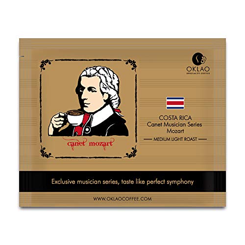 OKLAO Canet Musiker Serie Mozart Drip Coffee Bag Kaffee 10 Stk. in Geschenkverpackung (10) – Bild 4