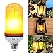 CS & Co. LED Flame bulb light bulbs, Fire Decorative Flickering effect, 105pcs 2835 Simulated Decor Atmosphere Lighting Vintage Flaming for Bar, patio, Festival Decoration By