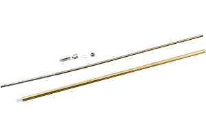 COOKIBLEND RC Boat Flexible Shaft, Flexible Shaft Forward Integrated Flexible Shaft Electric Boat Drive Shaft For Rc Boat Model Accessories(350mm-CCW)