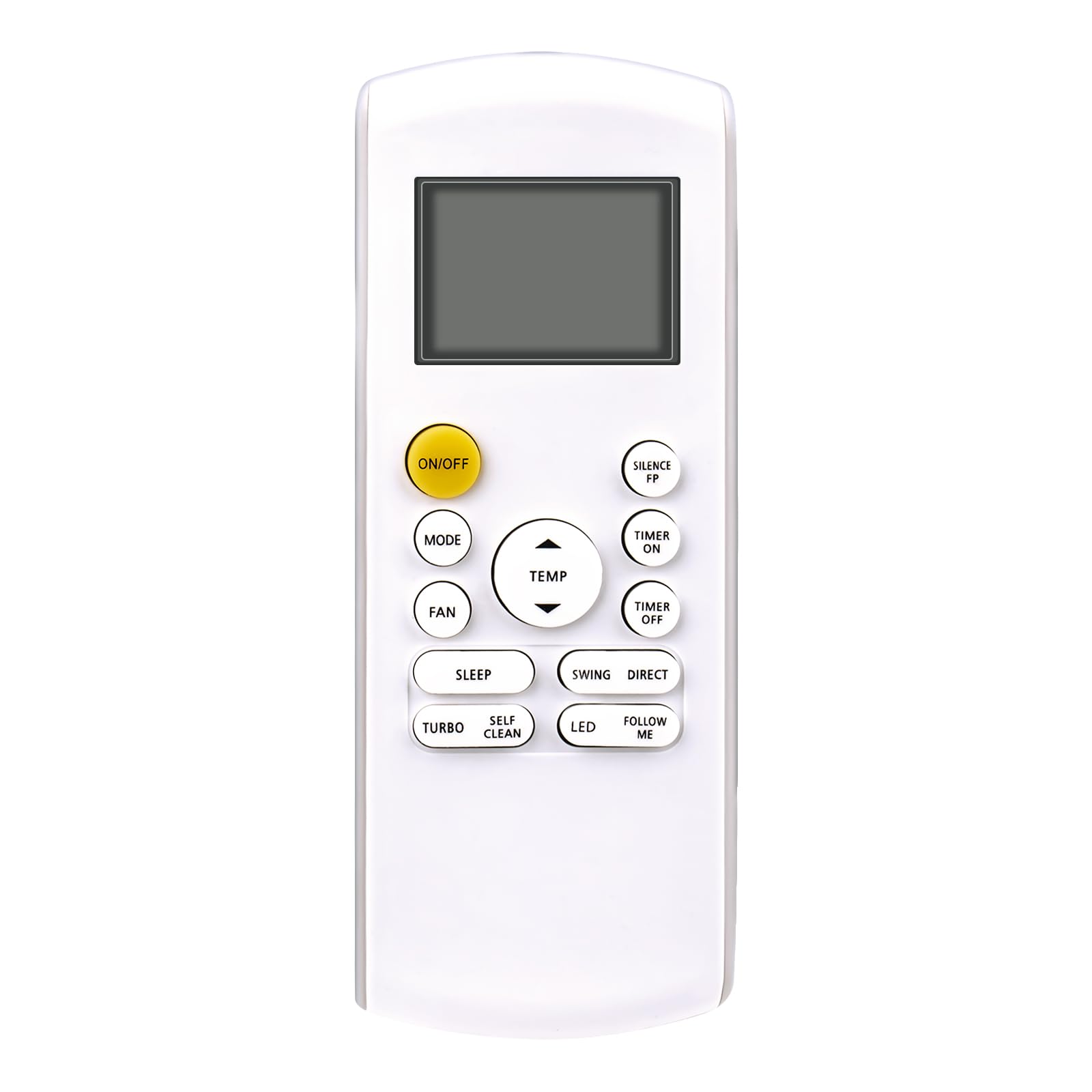 Photo 1 of AULCMEET RG57A6/BGEFU1 Replacement Remote Control Fit for Senviller Ductless Split System Mini Split Air Conditioner, Displays in Both Celsius/Fahrenheit