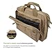 ProCase Tactical Pistol Case for 2 Handguns, Gun Carrying Bag with Magazine Holders Duffle Pistol Bag for Hunting Gun Range Shooting Accessories -Tan
