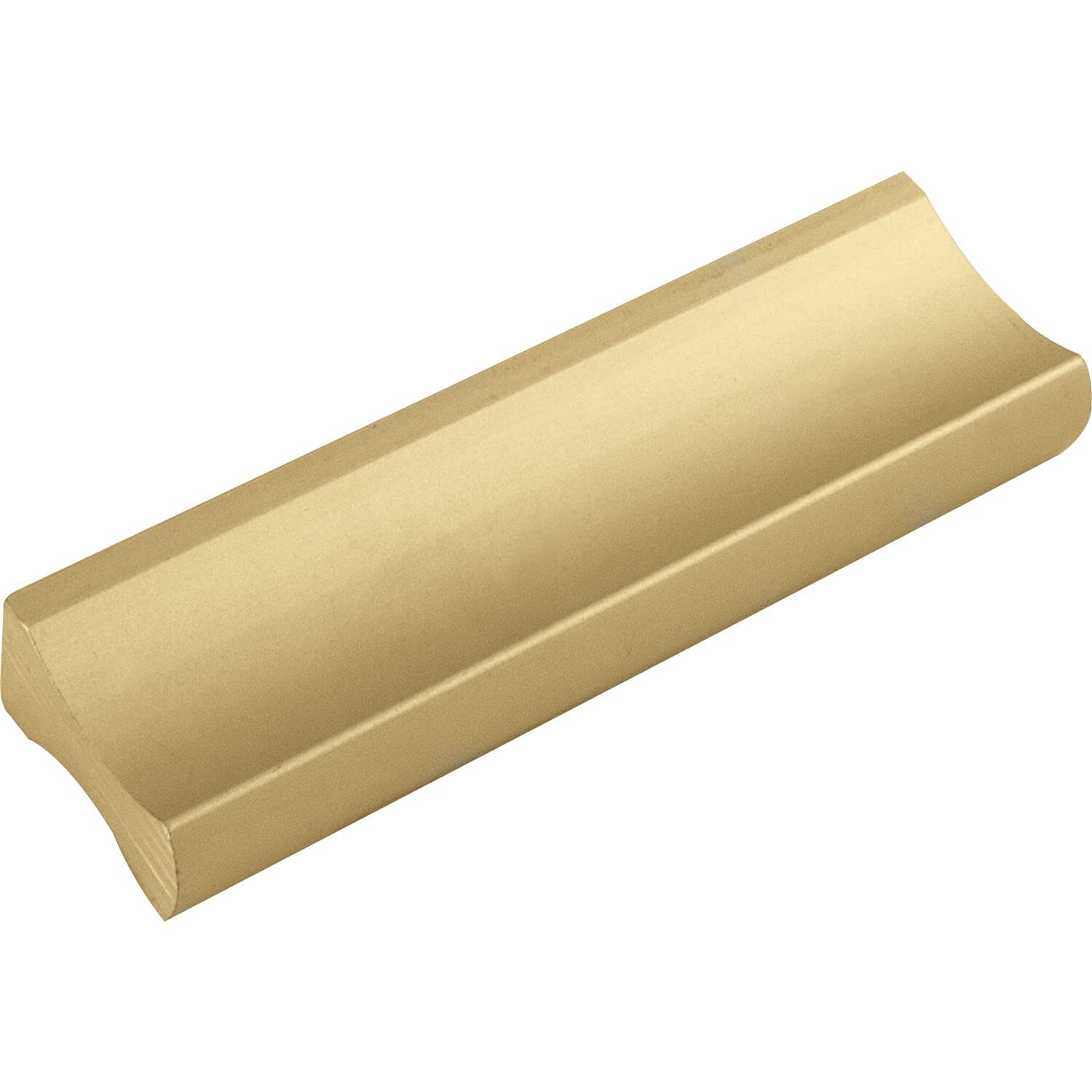 ALLES IM GRIFF Alto LA Furniture Handle 32 mm Flat Drawer Handle Width 58 mm Ideal Drawers Aluminium Matt Gold