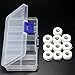 SAMSFX Braided Carp Fishing PVA String one Box of 10 Spools 200M Ideal for Pellets or Boilies Carp Fishing Tackle