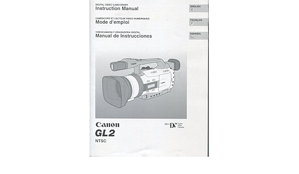 Canon Gl2 Instruction Manual Canon Amazon Com Books