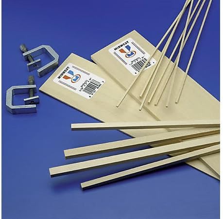 Basswood 1/32" x 4" x 24" (Pack of 7)