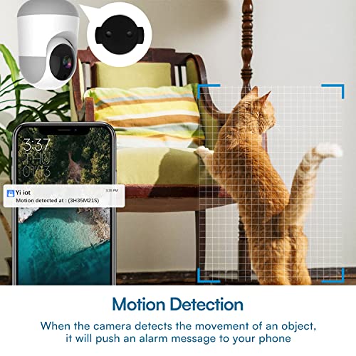 XVIM Wireless Security Camera, 1080P PTZ Home Security Camera, Pan 355