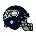 1 X Seattle Seahawks Helmet Logo Embroidered Iron Patches