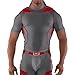 Under Armour Men's Gameday Armour Baselayer, Graphite (041)/Red, Medium