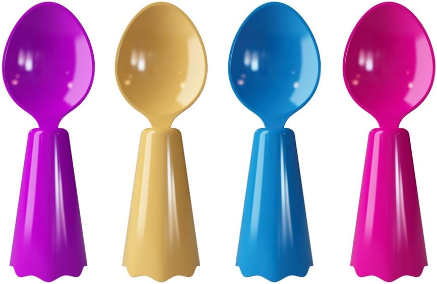 Finger Food Finger Spoonsassorted Colours/ Pack Amazon.co.uk Kitchen