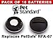PetStandard Replacement Batteries for PetSafe RFA-67 (Pack of 10)
