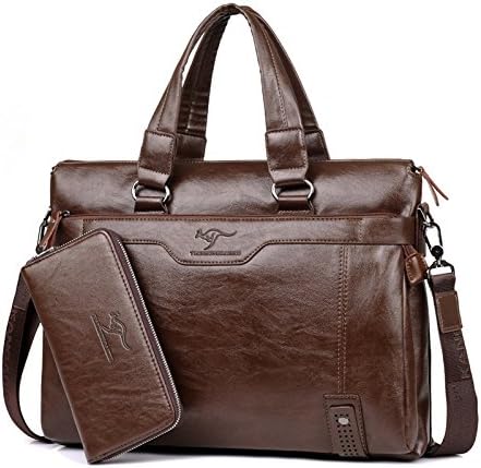 Amazon Co Jp Bandicoot カンゴール メンズ ビジネスバッグ 2way 本革 ブランド 通勤 通学 レザー スーツケース 3色 カーキ シューズ バッグ