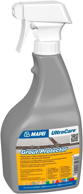 Mapei Ultracare Grout Protector Stain Resistant Cement Porcelain Spray 0.75 Lt