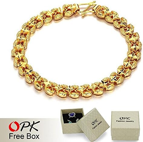 Wonderful Dream Opk Jewelry Cheap Promotion!!! Brand New Gold Bracelet For Women Wedding Good Quality, 342 yjaliBracelets364