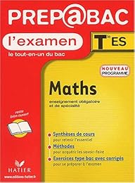 Maths, Tle ES