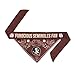 Littlearth Unisex-Adult NCAA Florida State Seminoles Pet Bandana, Team Color, Medium