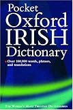 Front cover for the book Oxford Pocket Irish Dictionary by Breandan O Croinin