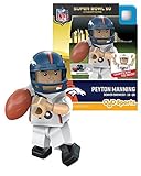NFL Denver Broncos Super Bowl 50 Champions Peyton Manning Minifigure, Small, Black