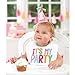 Mud Pie Baby Girls' Cake Smashing Gift Set with Bib and Hat