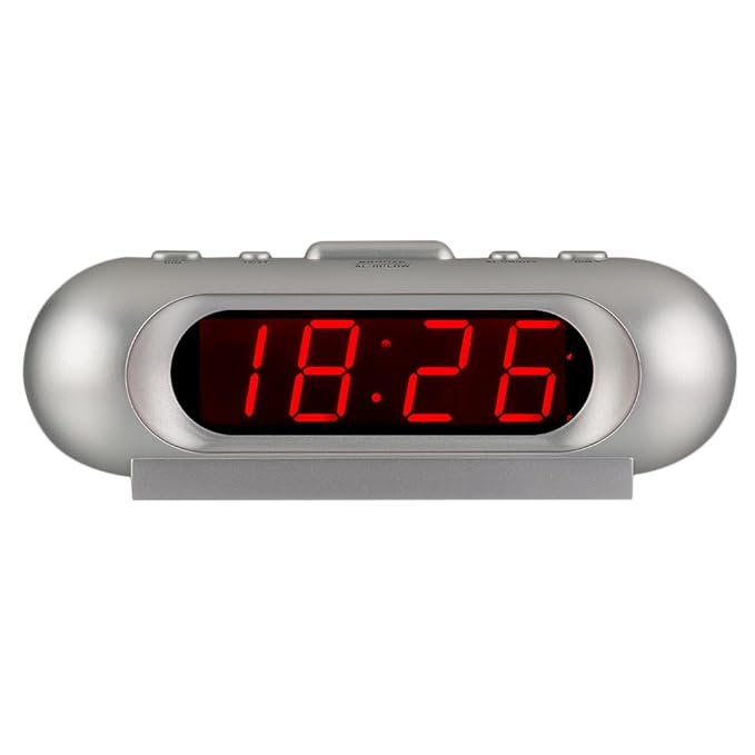Kwanwa Small Cordless 110 db Extra Loud Alarm Clock For