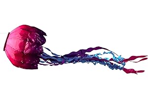 In the Breeze 5232 — Jellyfish Big Breeze Windsock™ — Large, 3D Beach Windsock for Yards, Gardens, Patios