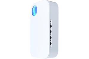 LMHAICHAO Plug In Ionic Air Purifier for Home, Small Air Ionizers for Home,Quiet Operation Office Air Freshener Mobile Negative Ion Air Cleaner for Bedroom,Living Room,Bathroom(1)