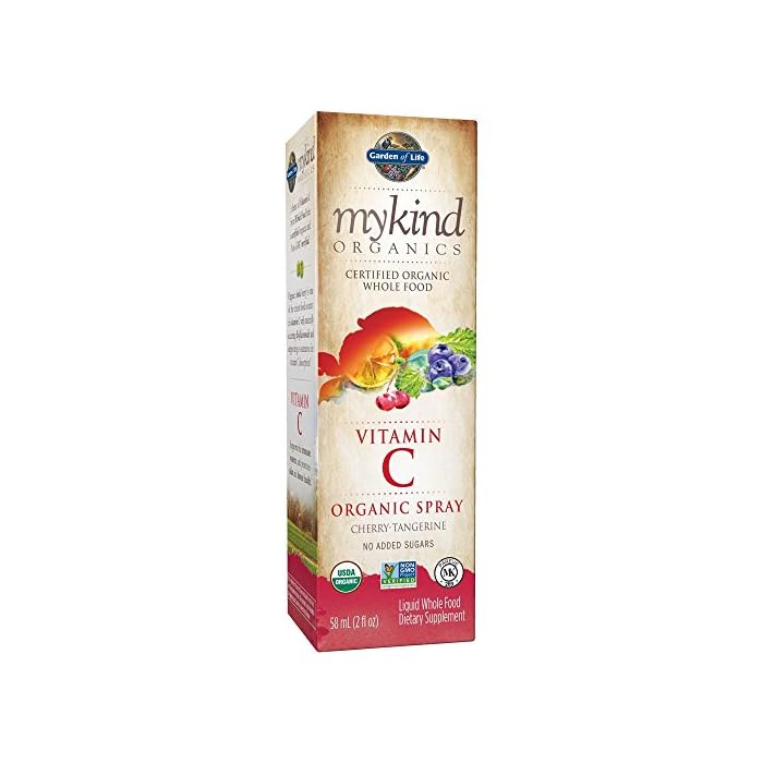 Garden of Life mykind Organic Vitamin C with Amla - Whole Food Supplement for Skin Health