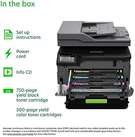 lexmark mc3326adwe laser multifunction printer 40n9060