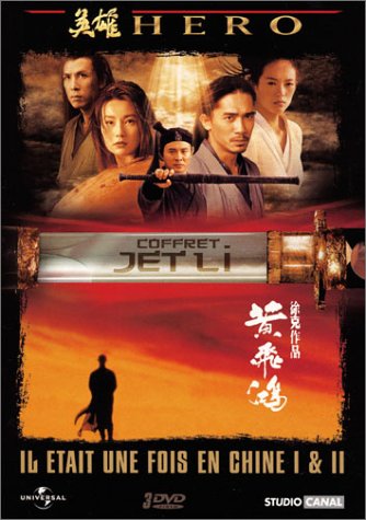 Coffret Jet Li - Hero + Il Était Une Fois En Chine I & Ii