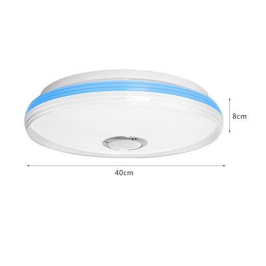 Deckenleuchten Dimmbare Deckenleuchte mit Fernbedienung und Bluetooth
