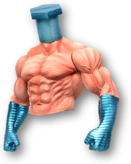 Amazon Co Jp Ccp キン肉マン Muscular Collection No 8 スクリュー キッドオプションパーツ 特別カラー用 約80mm Pvc製 彩色済み完成品フィギュア ホビー