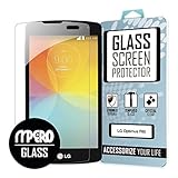 MPERO LG Optimus F60 / Tribute / Transpyre Tempered Glass Screen Protector Cover, Clear