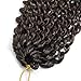 22 Inch 7 Packs Passion Twist Hair Long Inch Crochet Braids Hair Water Wave for Passion Twist Braiding Hair Extensions (T30)