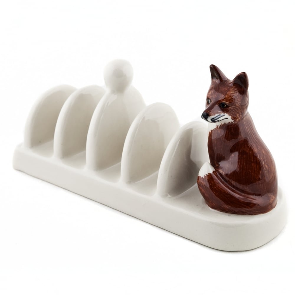 Quail Ceramics Fox Butter Dish