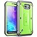 Galaxy S6 Active Case, SUPCASE Full-body Rugged Holster Case with Built-in Screen Protector for Samsung Galaxy S6 Active 2015 Release Will Not Fit Galaxy S6 Unicorn Beetle PRO Series - Retail Package (Green/Gray)