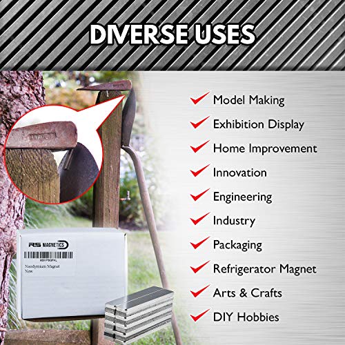 5 Neodymium+N52+Bar+Magnets+Pack