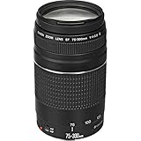Canon EF 75-300mm f/4-5.6 III Zoom Lens Canon EOS 7D, 60D, EOS Rebel SL1, T1i, T2i, T3, T3i, T4i, T5i, XS, XSi, XT, XTi Digital SLR Cameras + Micro Fiber Cleaning Cloth
