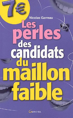 Les  perles des candidats du 