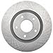 ACDelco Silver 18A2446A (19287388) Non-Coated Front Disc Brake Rotor