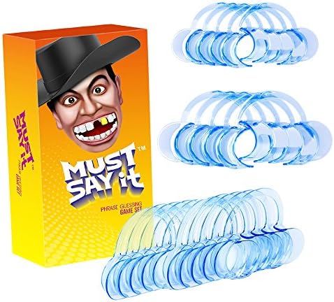 20 Pieces Dental C-Shape Intraoral Cheek Retractor/ Mouth Lip Retractor, Great for Teeth Whitening &Watch Ya Mouth and Speak Out Mouthguard Challenge Game-- 5 Small,10 Medium & 5 Large