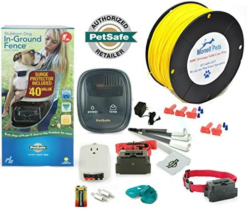 Petsafe Stubborn Large Dog In-Ground Electric Fence PIG00-10777 20 Gauge 2000' (2 Dog) by Monell Pets