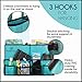 Primus Living Bedside Caddy Hanging Storage Organizer for Books, Phones, Tablets, Laptop & TV Remote - Headboards, Bed Rails, Dorm Rooms, Bunk Beds, Apartments, Wheelchair, Hospital, Bathroom & Travel
