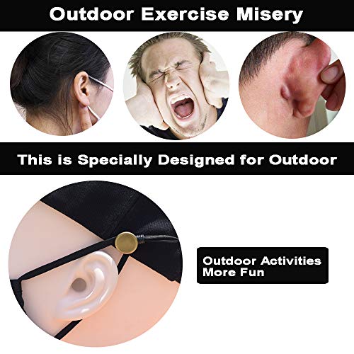 Bluemary Cotton Baseball Cap-Contain with Detachable Buckle Baseball Cap,Classic Adjustable Sun Hats for Men Women (Black)