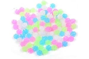 Haifly Multicolour Kids Bicycle Spoke Beads Decorations Wheel Beads Bike Accessories for Girl Boys Luminous