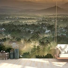 Wall Mural Forest Removable Wallpaper Wall Sticker for Bedroom Living Room - 66x96 inches