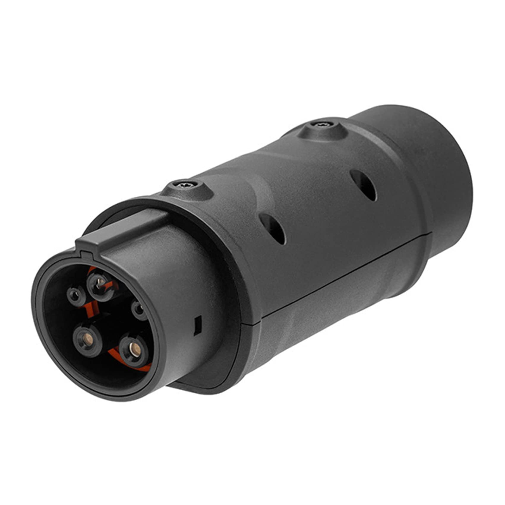 Dasing EV Charger Adapter Type 1 to Type 2, J1772 IEC 62196 Converter 32A with One Side Connector, Electric Car Charger Vehicle Charger Universal Electric Vehicle Charging Station Adapter