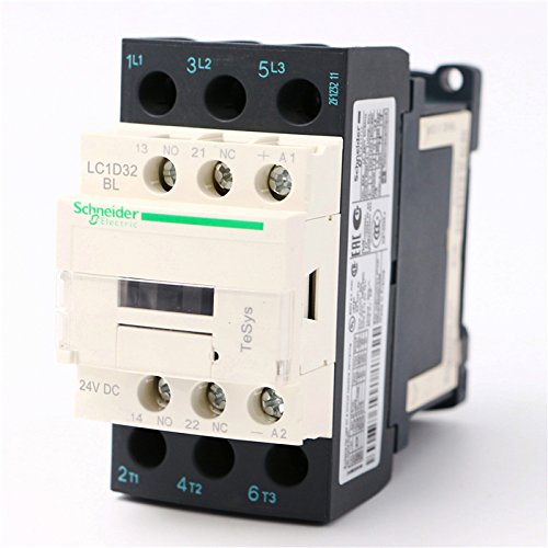 Dc Contactor 3p Lc1d32 Lc1d32bl Lc1 D32bl 32a 24v Dc Coil Amazon Com Industrial Scientific