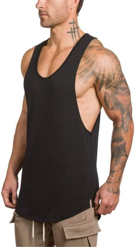 Mens Muscle Gym Workout Tank Tops 