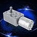 12V DC Geared Motor Metal Gear High Torque Turbine Turbo Worm Reduction Motor for Electrical Appliances 2-100RPM